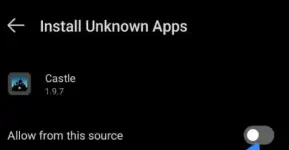 Allow Unknown Sources